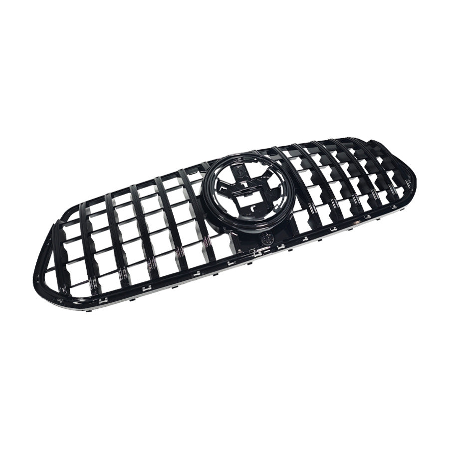 Sport Vertical-Bar Front Grille for Mercedes-Benz GLE / Mercedes-Benz GLE-Class W167 (2020 - 2023), Glossy Black