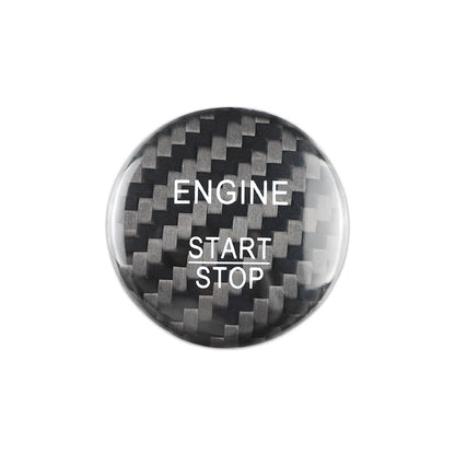 Carbon Fiber Start Button Trim for Mercedes-Benz C / GLA / GLC Class