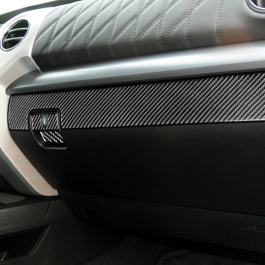 Dry Carbon Fiber Passenger Glove Box for Toyota Tundra XK50