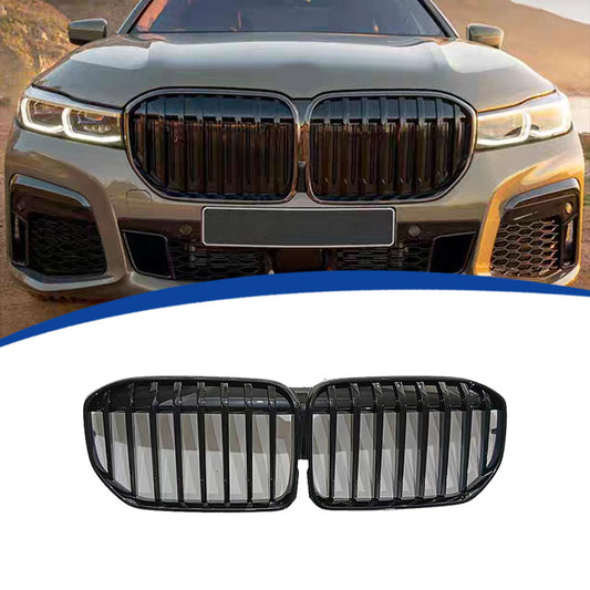 MP-Style Single-Slat Front Grille for BMW 7 Series G12