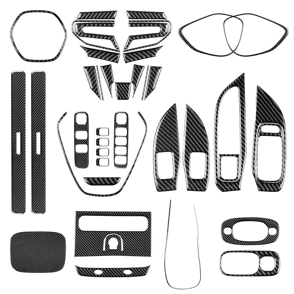 Epoxy Resin Carbon Fiber Interior Trim Kit for Xiaomi SU7 / SU7 Ultra (2024 - 2025)