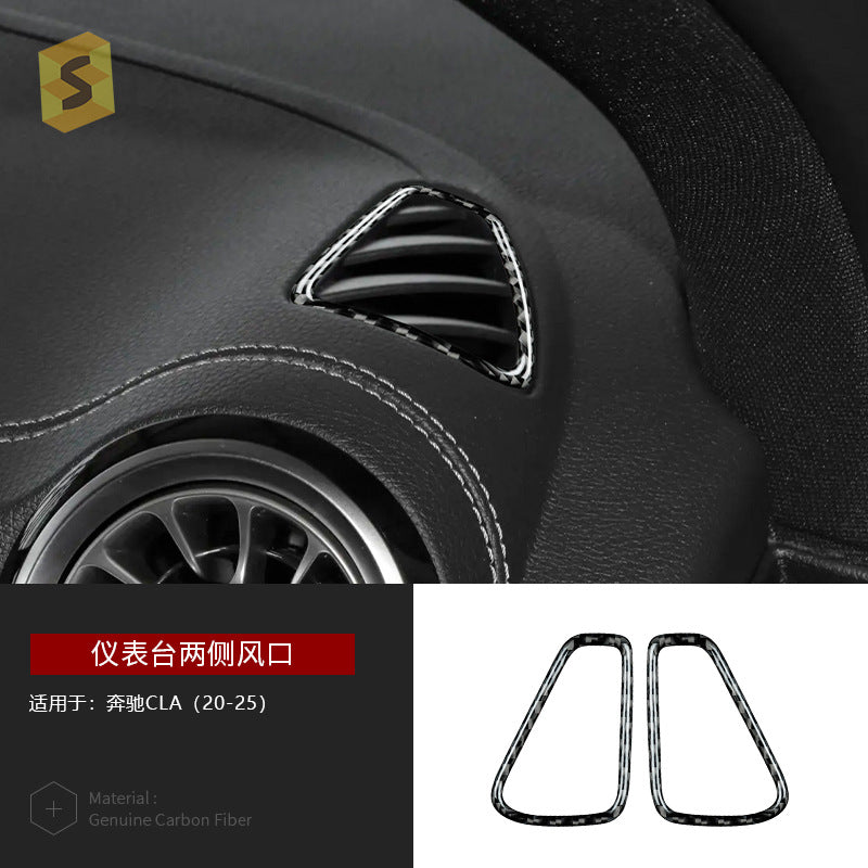 Real Carbon Fiber Decorative Trim Kit for Mercedes-Benz CLA (2020 - 2025)