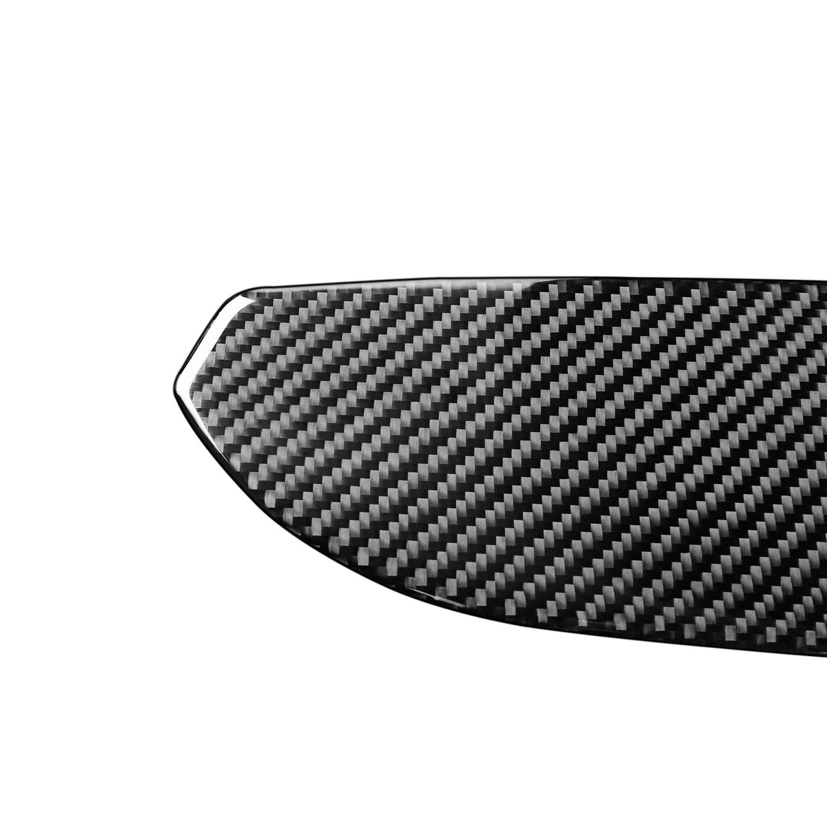 4PC Prepreg Dry Carbon 3*3 3K Carbon Fiber Interior Door Panel Armrest Cover Trim for Toyota Tundra XK50 Facelift (2014-2021)