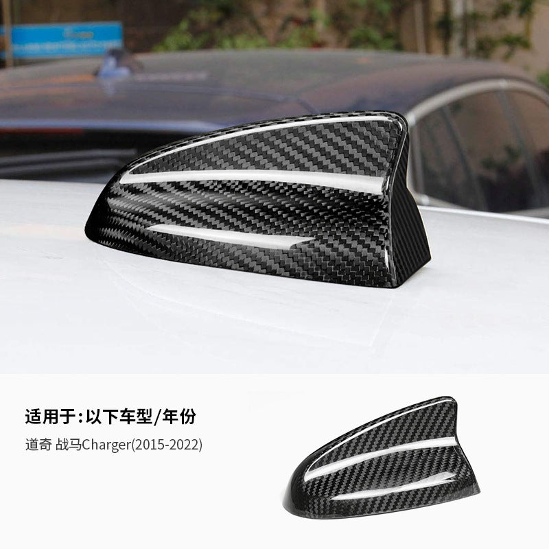 Real Carbon Fiber Antenna Cover for Dodge Durango (2015 - 2023)