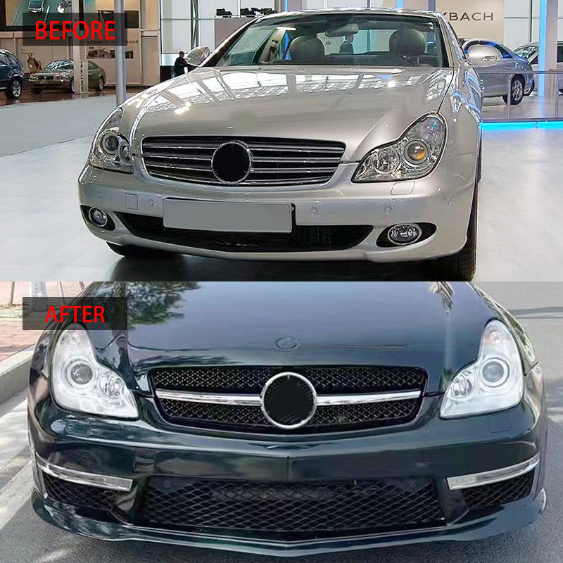 适用于2005-2008款奔驰CLS级W219改装款AMG款中网