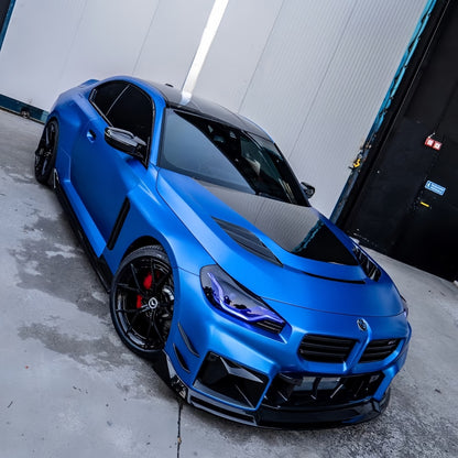 适用宝马G87改装V款干碳纤维机盖一引擎盖DRY CARBON HOOD M2改装