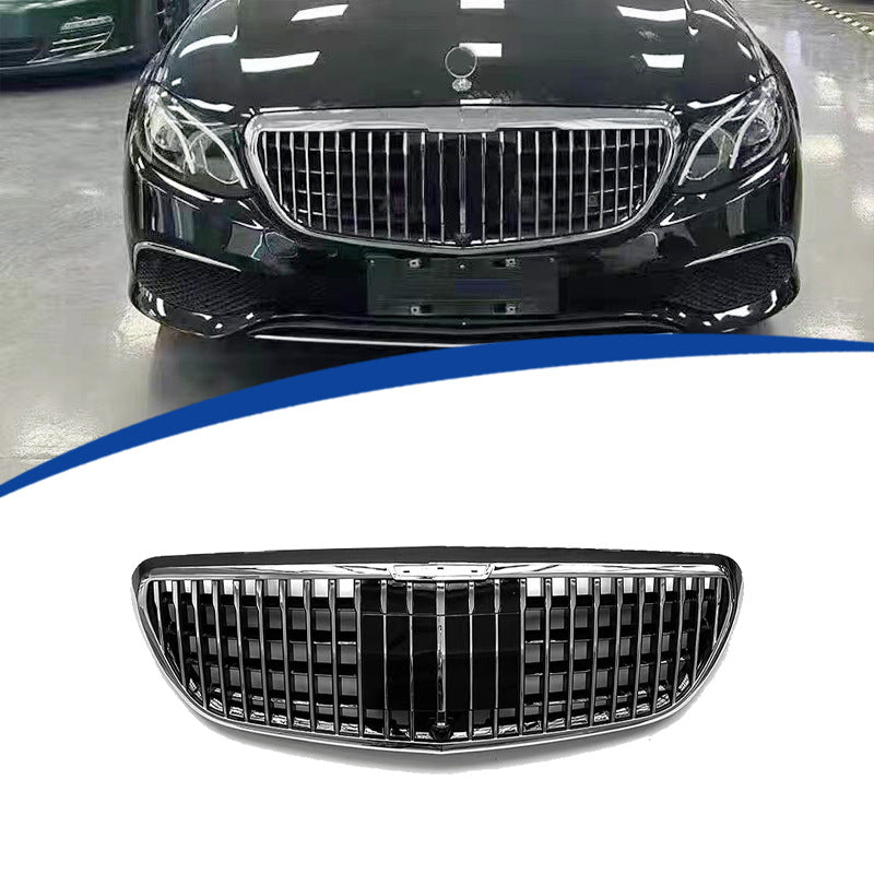 Hood-Emblem Executive Maybach-Style Front Grille for Mercedes-Benz E-Class W213 (2016 - 2020)