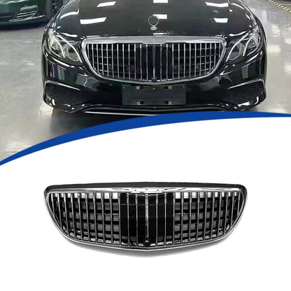Hood-Emblem Executive Maybach-Style Front Grille for Mercedes-Benz E-Class W213 (2016 - 2020)