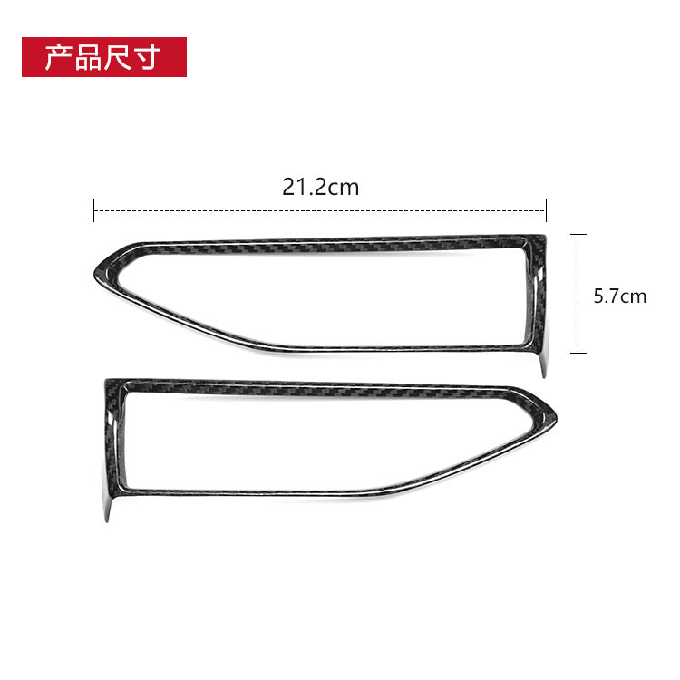 Real Carbon Fiber Dashboard Trim for Subaru WRX (2022+)
