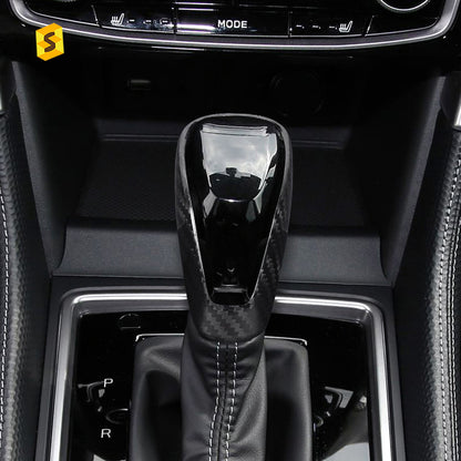 Real Carbon Fiber Gear Shift Knob Cover for Subaru Forester / Outback / XV / Impreza