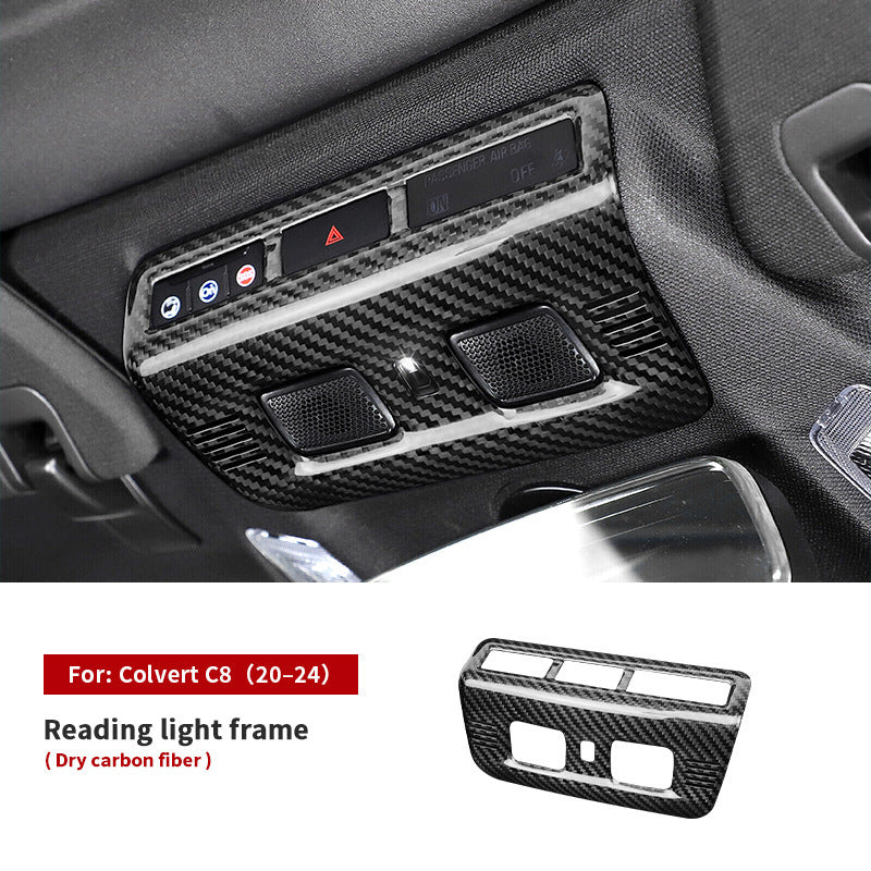 Real Carbon Fiber Decorative Trim Kit for Corvette C8 (2020 - 2025)