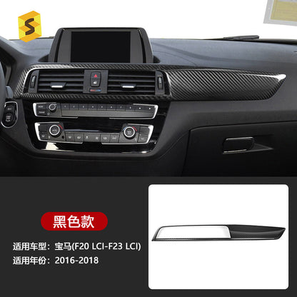 Real Carbon Fiber Center Console & Dashboard Trim for BMW 1 / 2 Series F20 - F23 LCI