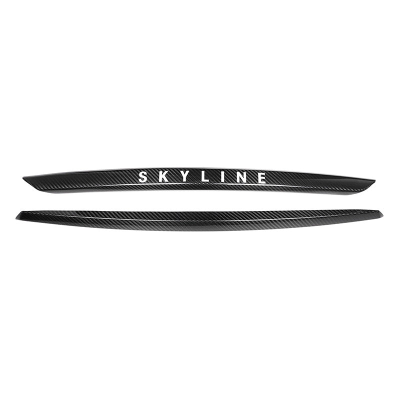 Real Carbon Fiber Tailgate Upper Trim Strip for Infiniti
