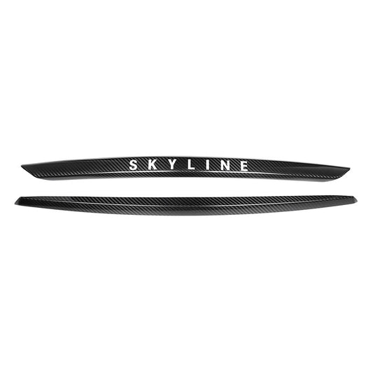 Real Carbon Fiber Tailgate Upper Trim Strip for Infiniti (alternate view 5)