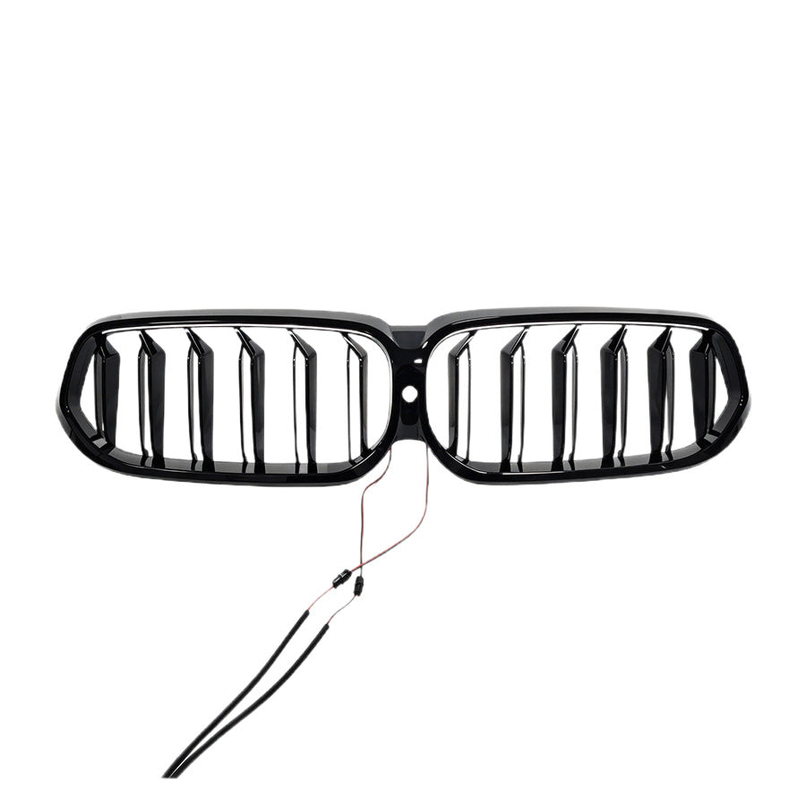 Side-Lit LED LED Illuminated Front Grille for BMW 6 Series GT G32 (2021 - 2026), Glossy Black