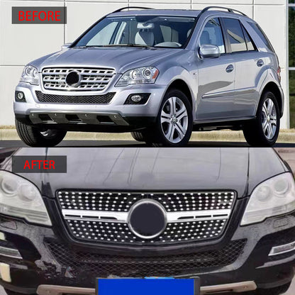 Diamond-Star Front Grille for Mercedes-Benz ML-Class W164 (2009 - 2011)