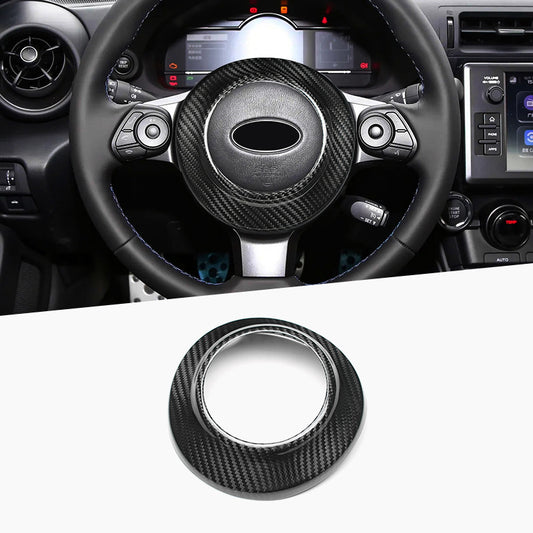 Carbon Fiber Steering Wheel Airbag for Subaru BRZ (2022+) (alternate view 3)