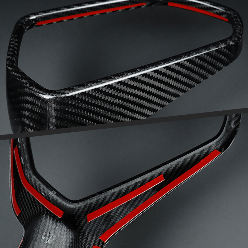 Real Carbon Fiber Side Mirror Front Frame Trim for Chevrolet Camaro (2016 - 2023)