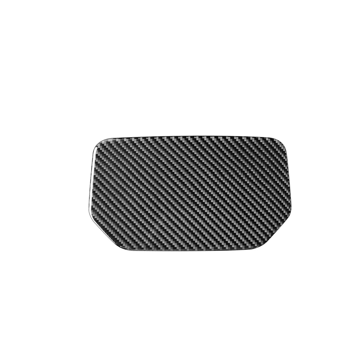 Prepreg Dry Carbon 3*3 3K Carbon Fiber Interior Dashboard Non-slip Groove Mat Trim for Toyota Tundra XK50 Facelift (2014-2021)