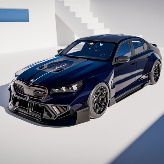 MP Style Clear-Coat Carbon Fiber Hood for BMW M5 G90 / 5 Series G60 / G68 (2024+)