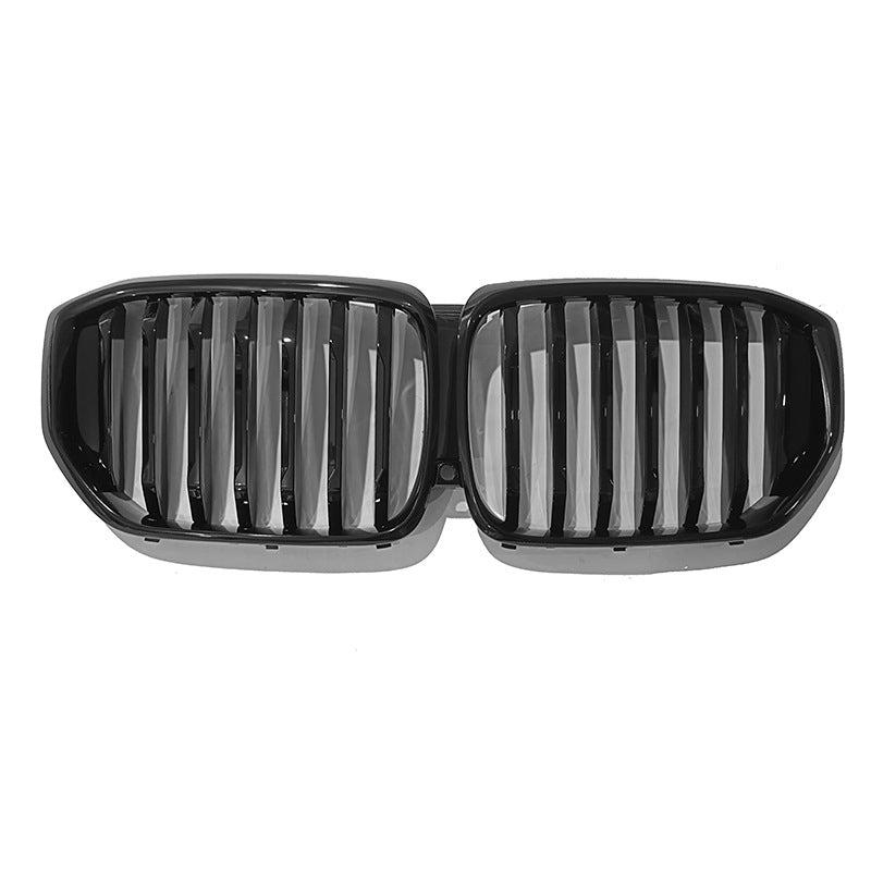 MP-Style Single-Slat Front Grille for BMW X5 G05 (2023 - 2026), Glossy Black