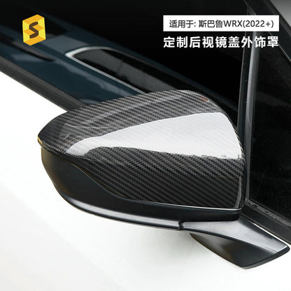 Real Carbon Fiber Side Mirror Cover for Subaru WRX (2022+)