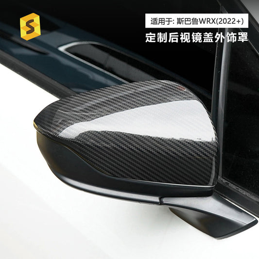 Real Carbon Fiber Side Mirror Cover for Subaru WRX (2022+)