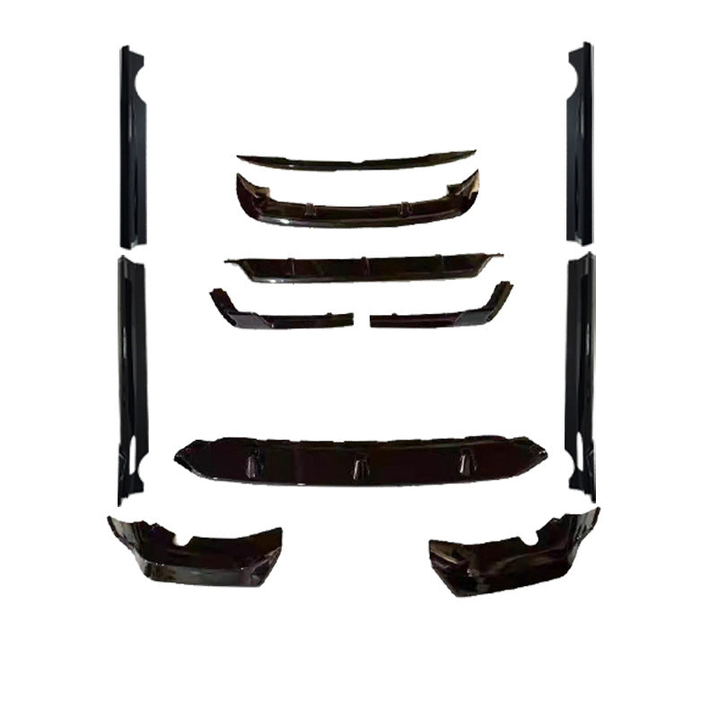 Blacked-Out Sport Front Lip Spoiler for BMW X7 G07 (2019 - 2022)