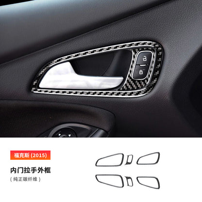 Epoxy Resin Carbon Fiber Decorative Trim Kit for Ford Focus (2015 - 2018)