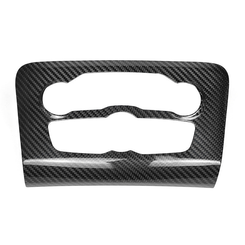 Real Carbon Fiber AC Knob Panel Trim for Dodge Durango
