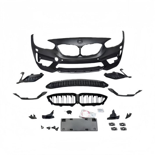 M2C Style Front Bumper Conversion Kit for BMW 1 Series F20 Hatchback (2012 - 2019)