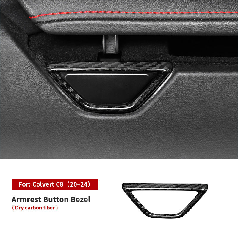 Real Carbon Fiber Decorative Trim Kit for Corvette C8 (2020 - 2025)