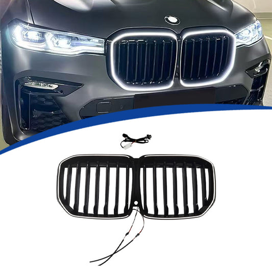 LED Illuminated Single-Slat Front Grille for BMW X7 G07