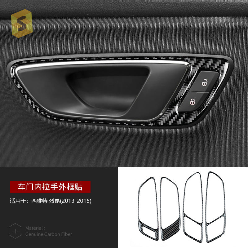 Epoxy Resin Carbon Fiber Decorative Trim for SEAT Leon (2013 - 2015)