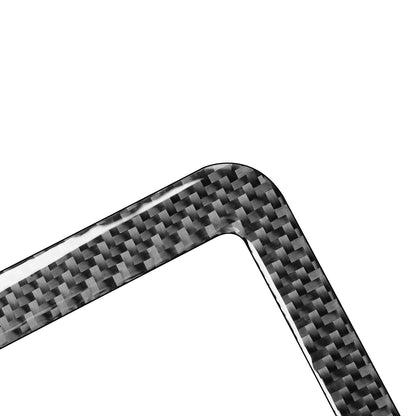 Prepreg Dry Carbon 3*3 3K Real Carbon Fiber Interior Rear Seat Adjustment Panel Trim for Toyota Tundra XK50 Facelift (2014-2021)