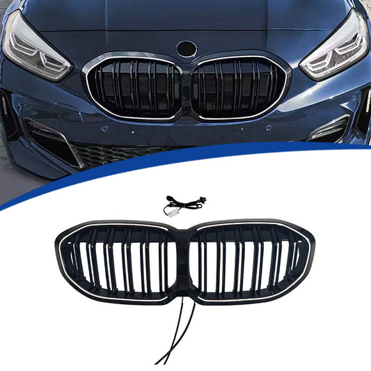 LED Illuminated Double-Slat Grille for BMW 1 Series F40