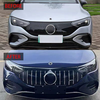 Vertical-Bar Front Grille for Mercedes-Benz EQE W295