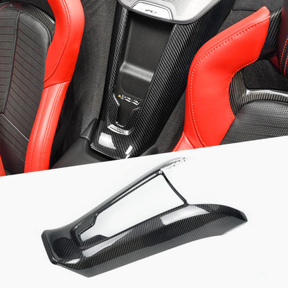 Real Carbon Fiber Seat Trim for Corvette C8