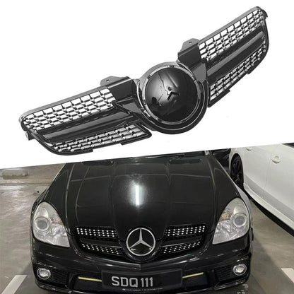 Diamond-Star Front Grille for Mercedes-Benz SLK-Class R171 (2008 - 2010)
