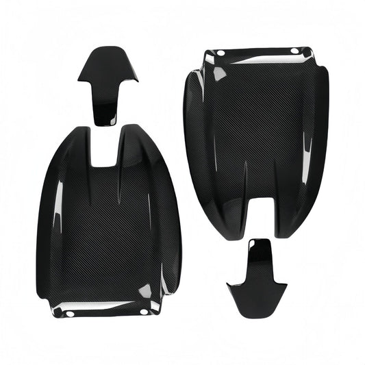 3×3 3K Twill Weave Dry Carbon Fiber Seat Back Panel Cover for G80 M3 & G82 M4 2020 - 2026