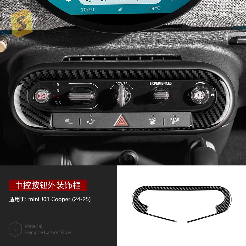 Epoxy Resin Carbon Fiber Interior Trim Kit for MINI J01 Cooper (2024 - 2025)