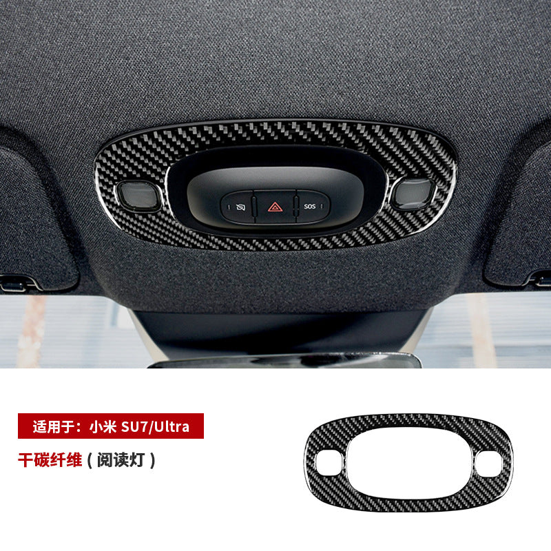 Epoxy Resin Carbon Fiber Interior Trim Kit for Xiaomi SU7 / SU7 Ultra (2024 - 2025)