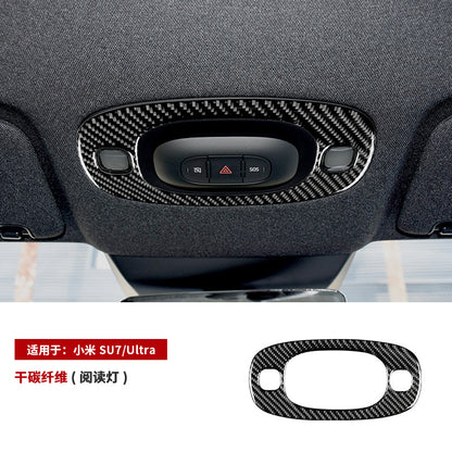 Epoxy Resin Carbon Fiber Interior Trim Kit for Xiaomi SU7 / SU7 Ultra (2024 - 2025)