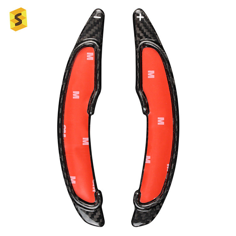 Real Carbon Fiber Steering Wheel Trim for Mitsubishi Outlander / EVO