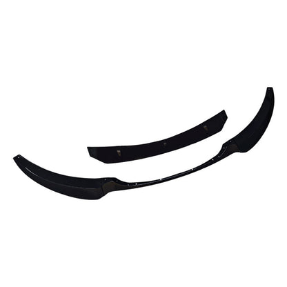 MT 4-Section Front Lip Spoiler for BMW 1 Series E82 (2009 - 2011), Glossy Black