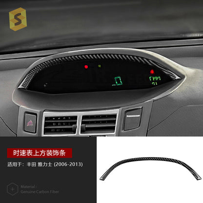 Real Carbon Fiber Decorative Trim Kit for Toyota Yaris (2006 - 2013)