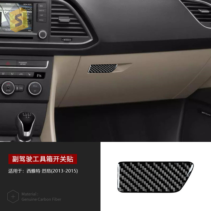 Epoxy Resin Carbon Fiber Decorative Trim for SEAT Leon (2013 - 2015)