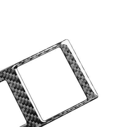 Prepreg Dry Carbon 3*3 3K Carbon Fiber Interior Mirror Control Switch Cover Trim for Toyota Tundra XK50 Facelift (2014-2021)