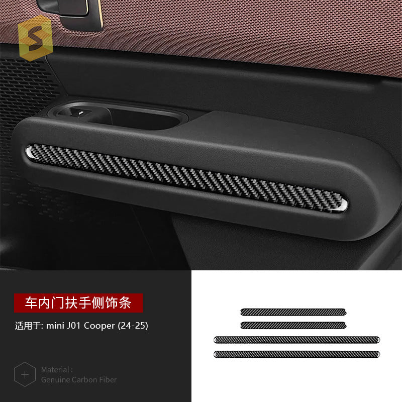 Epoxy Resin Carbon Fiber Interior Trim Kit for MINI J01 Cooper (2024 - 2025)