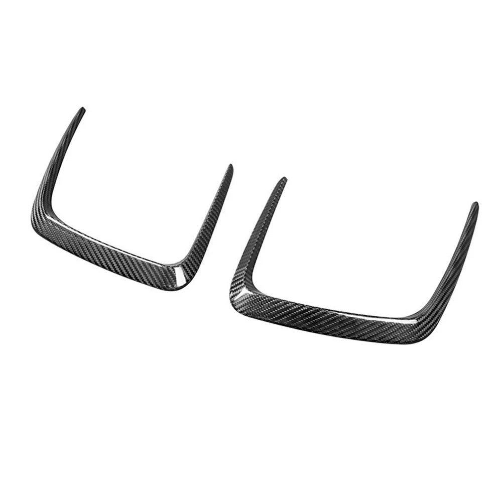 3×3 3K Twill Weave Dry Carbon Fiber Hood Vent Trim Cover for G80 M3 & G82 M4 (Stick-on)